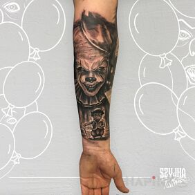 Tattoo It Movie. on the forearm motif: animals style: realistic