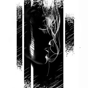 Tattoo #dark #woman #project on the forearm motif: other