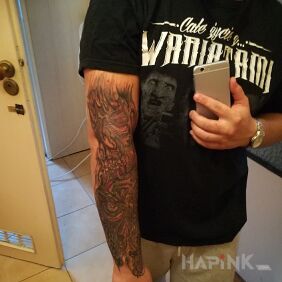 Tattoo Other light on the forearm motif: sleeves