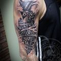 Pomysł na tatuaż - Pomysł na tatuaż na bicepdie od środka reki