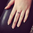 Tatuaż na palcu