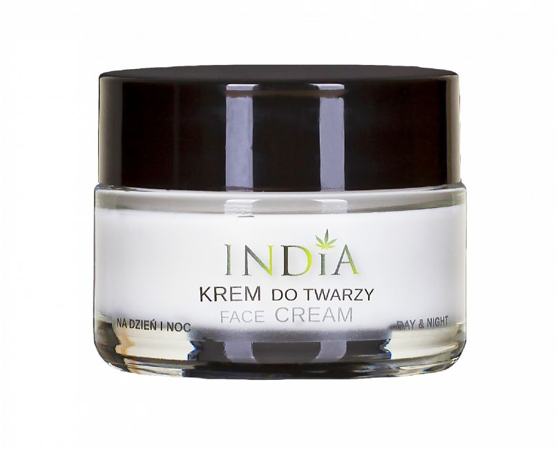 Krem do twarzy do każdego typu cery na dzień i noc India Cosmetics