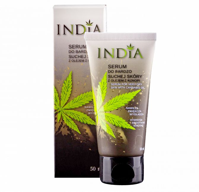 Serum do bardzo suchej skóry twarzy i dłoni India Cosmetics