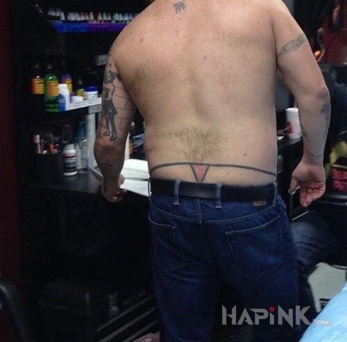 Tattoo Majteczki in other motif on the back