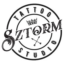 Logo Studio Tatuażu SZTORM Tattoo Studio