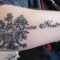 Wycena tatuażu - Potrzebuję wycenę tatuażu napis z orzełkiem