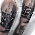 Pomysł na tatuaż - Połączenie tatuaży - tematyka gangsterska