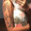 Wycena tatuażu - Wycena tatuażu :) - dłonie i kwiaty