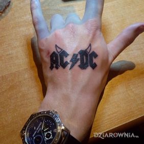 Tatuaż Co sądzicie?Mi się podoba:) na dłoni motyw: napisy
