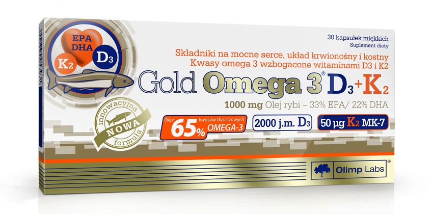 Gold Omega 3 D3+K2