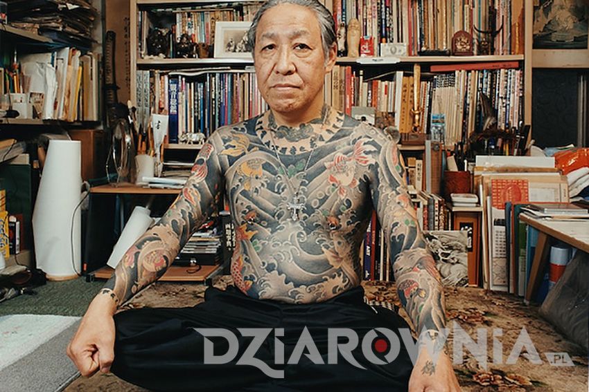 japoński tatuażysta horiyoshi III