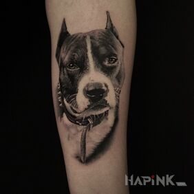 Tattoo Lexus on the forearm motif: animals style: realistic