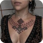 Tatuowany naszyjnik
