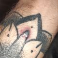 Pomoc - Czerwona plama na tatuażu