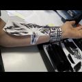 Wycena tatuażu - Wycena tłok przedramię tatuaż