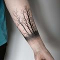 Wycena tatuażu - Wycena tatuażu drzewa przedramię
