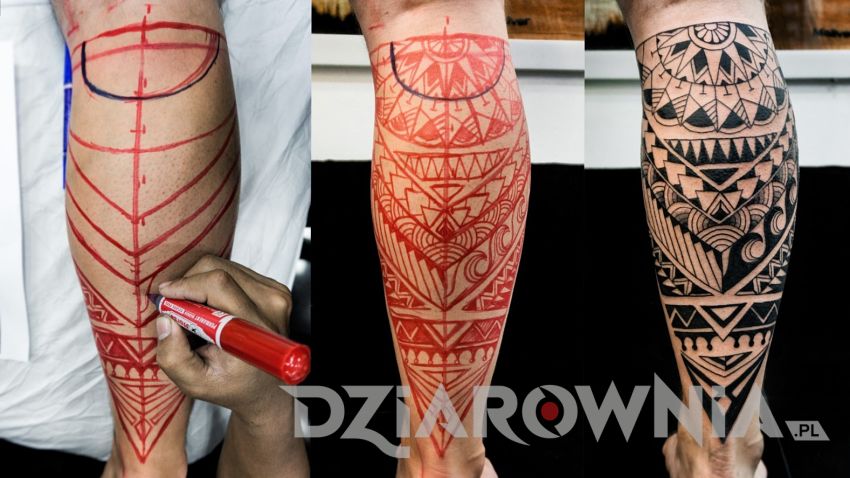 tatuaż samoański