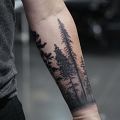 Pomysł na tatuaż - Szukam wzoru tatuażu z lasem