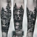Pomysł na tatuaż - Szukam wzoru tatuażu z lasem