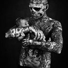 Zombie boy i dziecko
