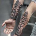 Wycena tatuażu - Wycena tatuażu las