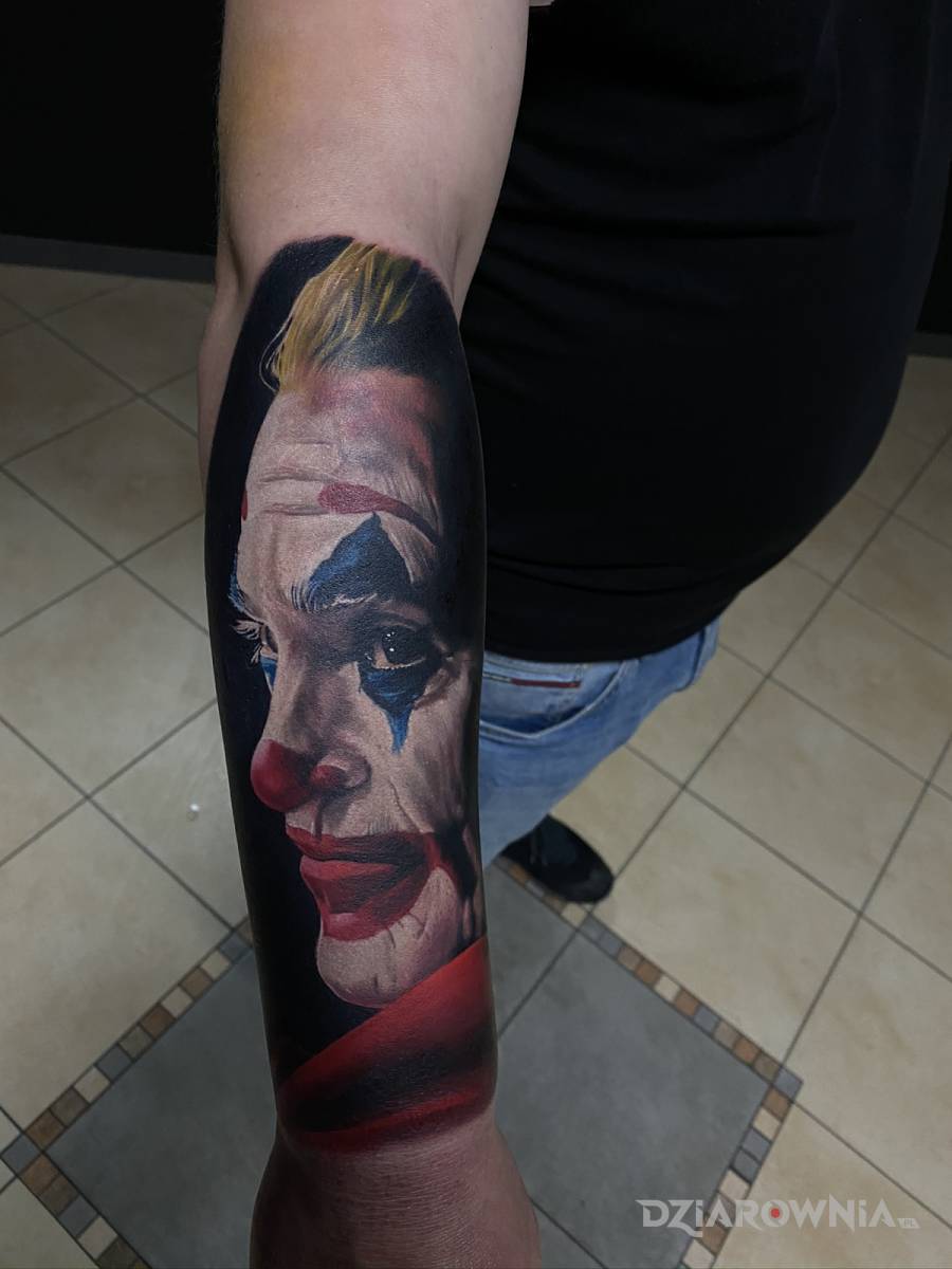 Tatuaze Joker Wzory I Galeria Dziarownia Pl