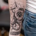 Wycena tatuażu - wycena tatuażu kompas