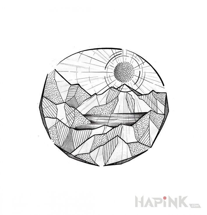 Designs góry - graphic / illustrative