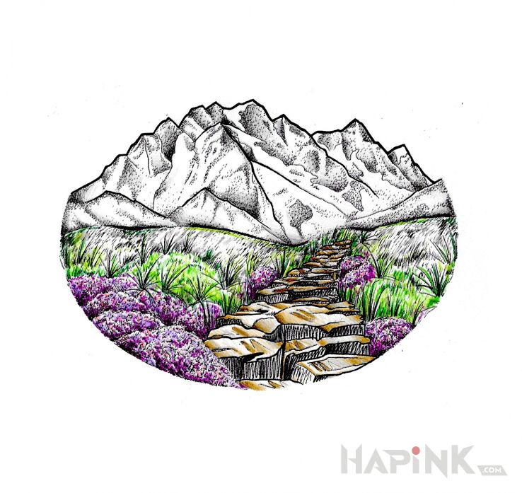 Designs góry - graphic / illustrative