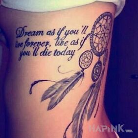 Tattoo How to live, Mr. Prime Minister? on the ribs motif: lettering style: graphic / illustrative