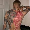 Wycena tatuażu - Wycena tatuażu na plecach - Smoki