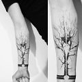 Wycena tatuażu - Wycena motyw drzewa na przedramię