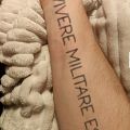 Wycena tatuażu - Wycena tatuażu napis
