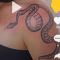 Wycena tatuażu - tatuaż wąż