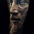 Wycena tatuażu - Wycena pięknego Króla Ragnara <3 oraz flokiego :D