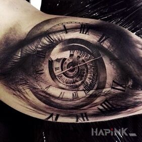 Tattoo Mesh on the upper arm motif: 3D