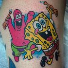 Spongebob z kumplem