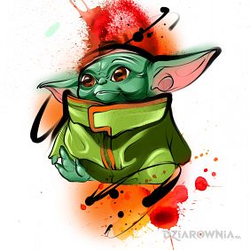 Baby Yoda / Star Wars / Gwiezdne Wojny
