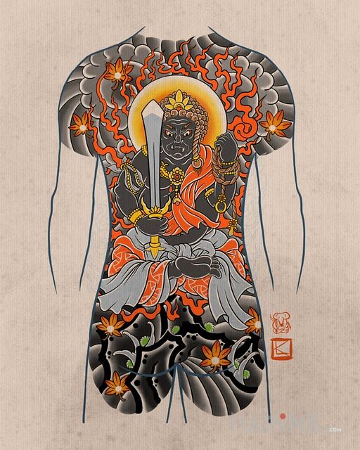 Designs bodysuit  japonia - japanese / irezumi