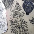 Tatuowanie na sztucznej skórze - Moje pierwsze prace