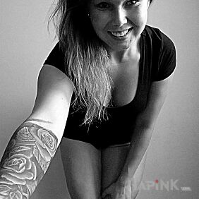 Tattoo My baby <3 on the forearm motif: flowers