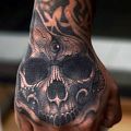 Wycena tatuażu - Prosze o wycene tatuazu czaszki na dloni