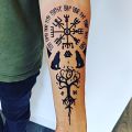 Wycena tatuażu - Wycena przedramienia nordycki wzór
