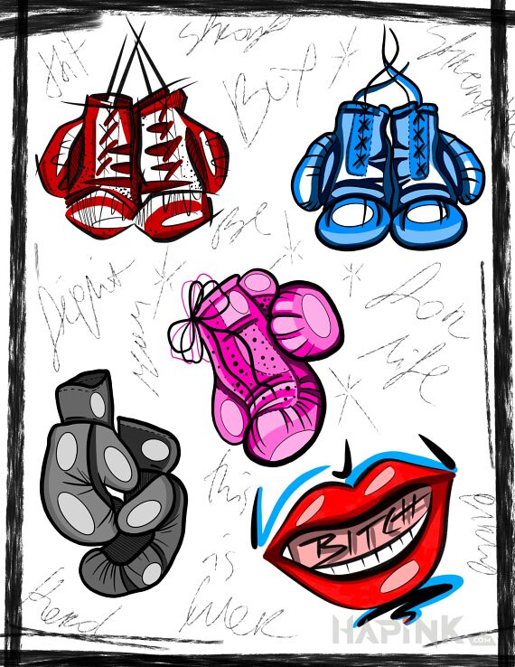 Designs boks - abstract