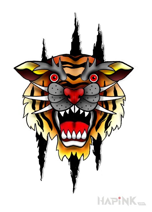 Designs tygrys - japanese / irezumi