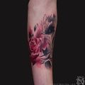 Wycena tatuażu - Wycena tatuażu - rozmyta róża
