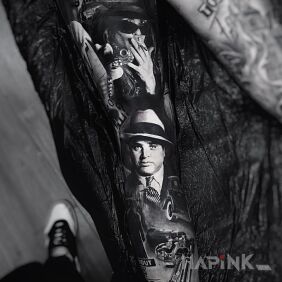 Tattoo Al Capone the King of the Mafia On the arm motif: characters style: realistic