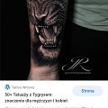 Wycena tatuażu - Wycena tygrysa i róż