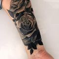 Wycena tatuażu - Wycena tygrysa i róż