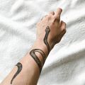 Wycena tatuażu - Wycena tatuażu - wąż na ręce